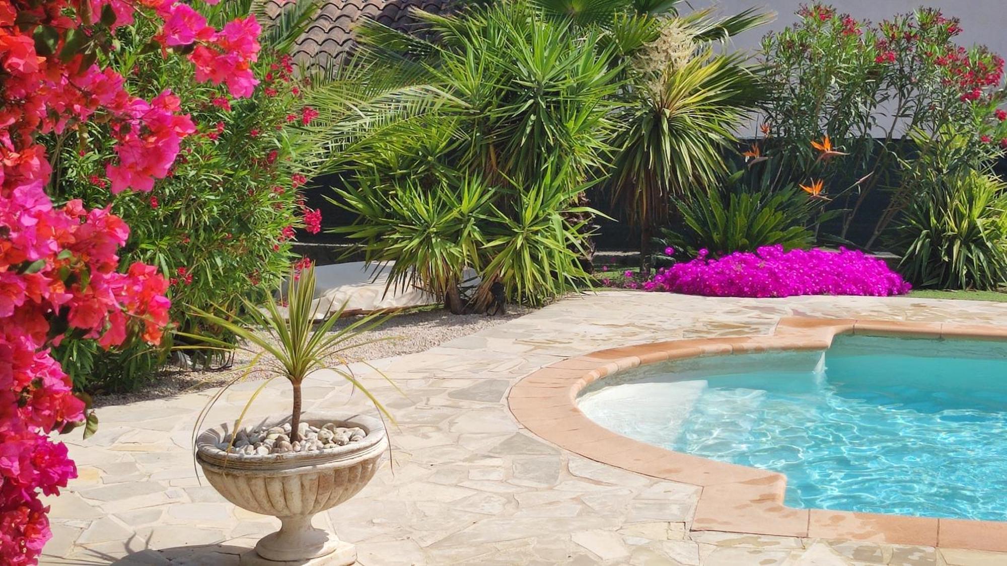 Grand Appartement Dans Maison Avec Piscine Privee Fréjus エクステリア 写真