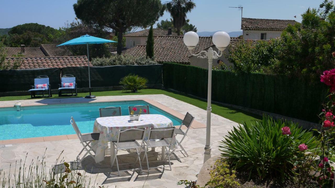 Grand Appartement Dans Maison Avec Piscine Privee Fréjus エクステリア 写真